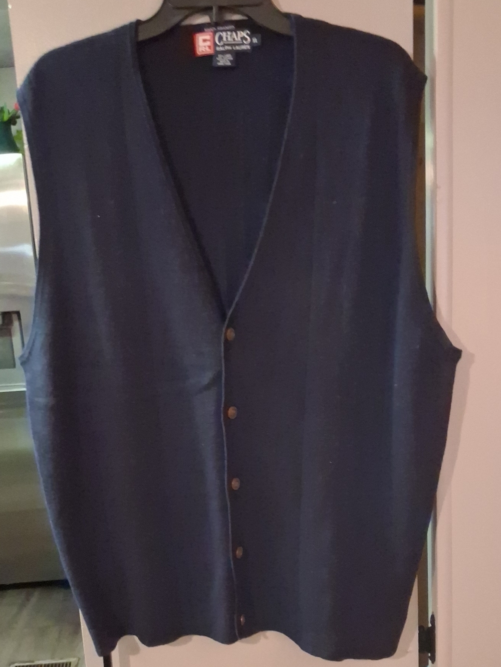 Chaps Ralph LaurenMen's Navy Button-Front Vest